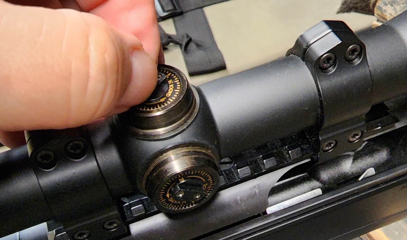 Adjusting your elevation and windage dials on a rifle scope