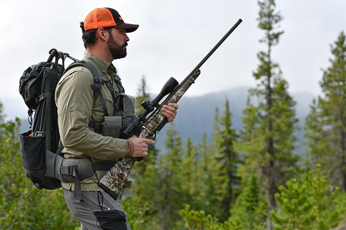 Hyperlite tikka scope rings on tikka rifle