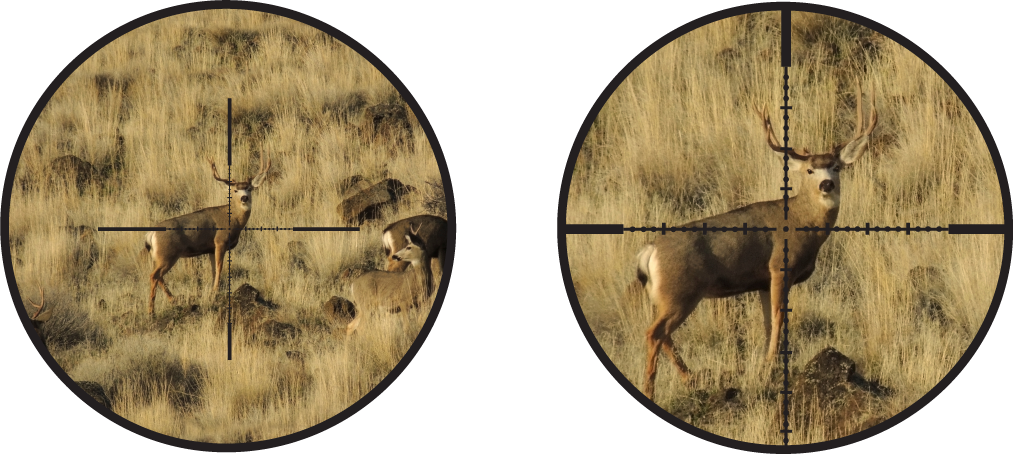 example of first focal plane reticle ffp