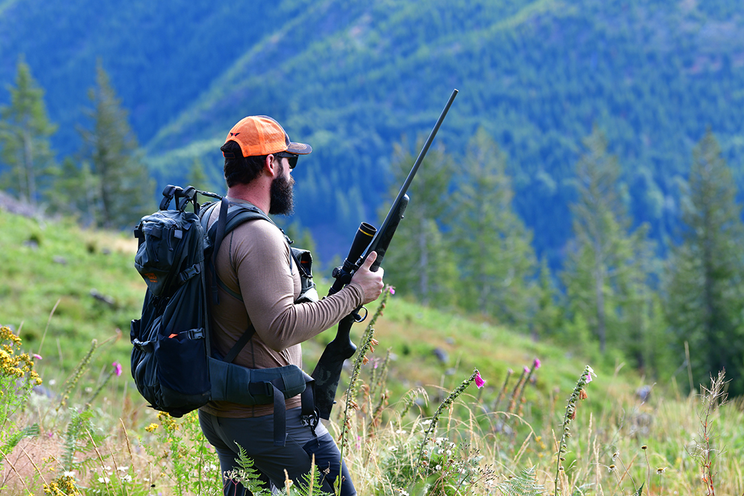 Hiking miles with a lightweigh hunting rifle