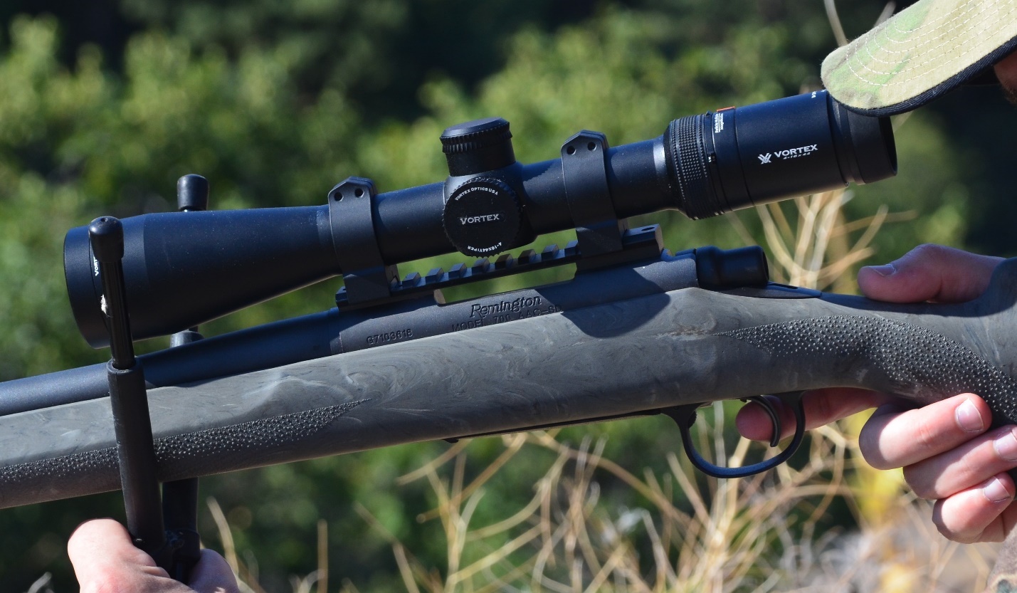 hunting with Remington model 700 with Warne scope mount