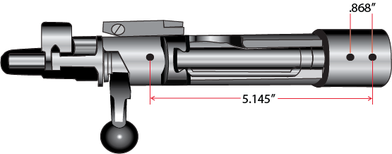 Mauser 3-hole unalterd 