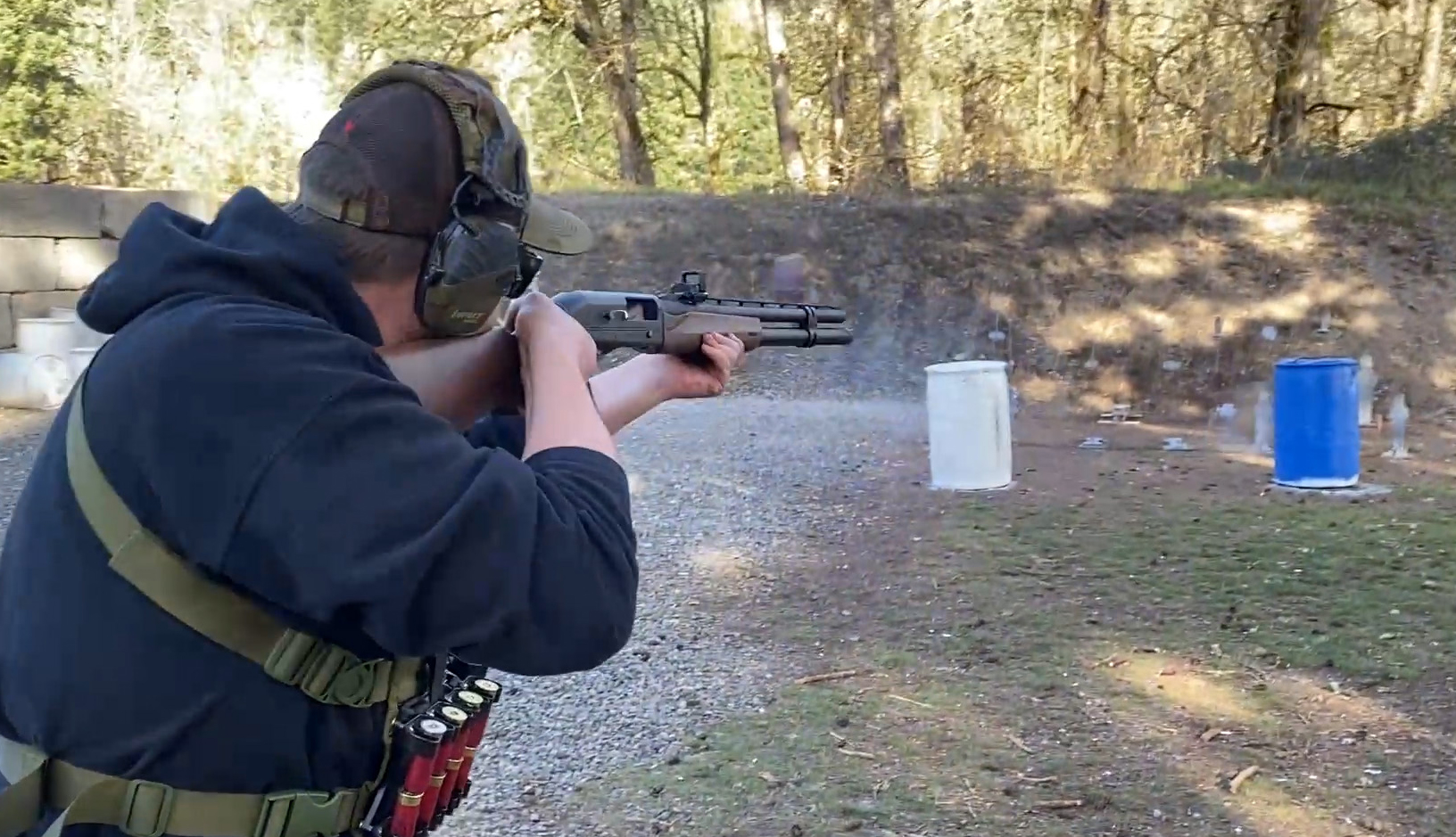 using a tube fed shotgun in 3-gun
