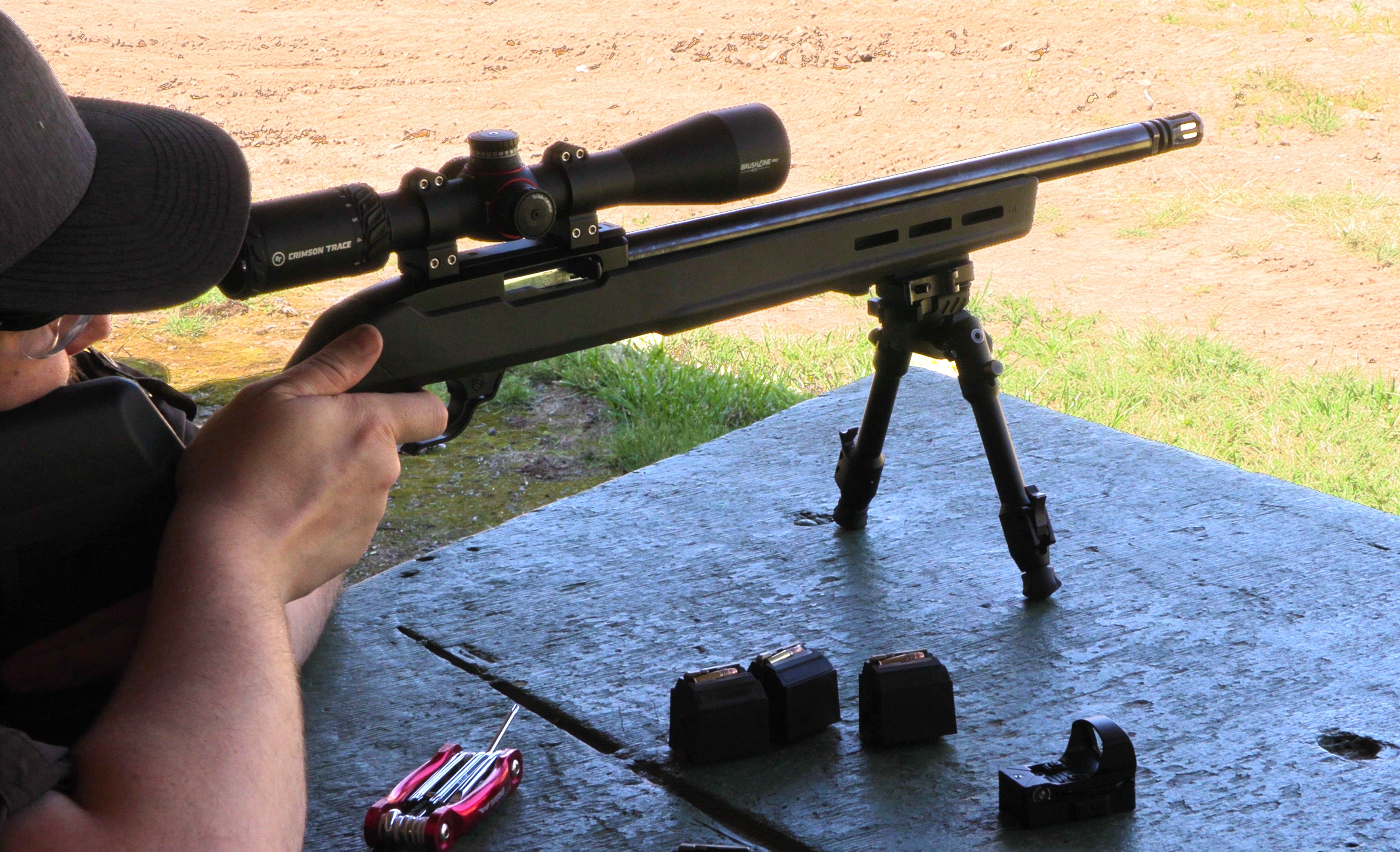 Ruger 1022 with Magpul X22 stock