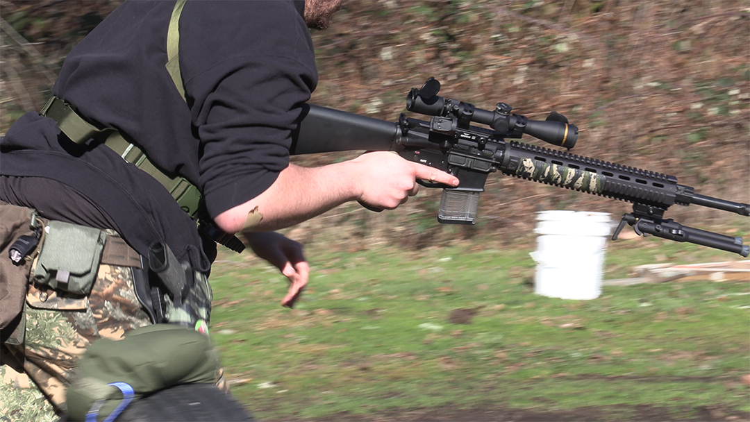 running and gunning in multi-gun competition