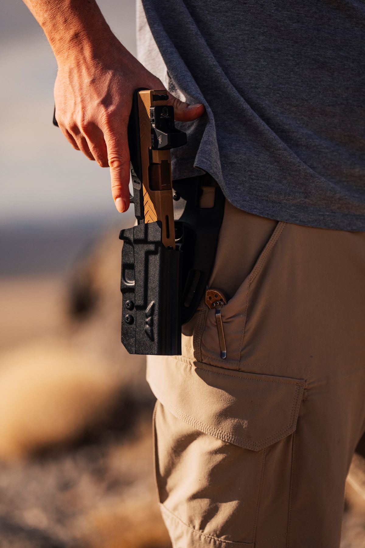 Warne Every Day Carry Holster OWB Glock