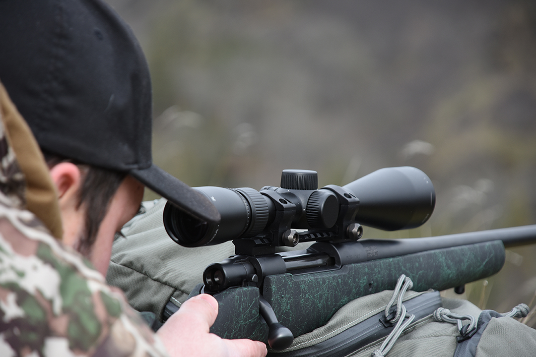 hunting with a second focal plane scope