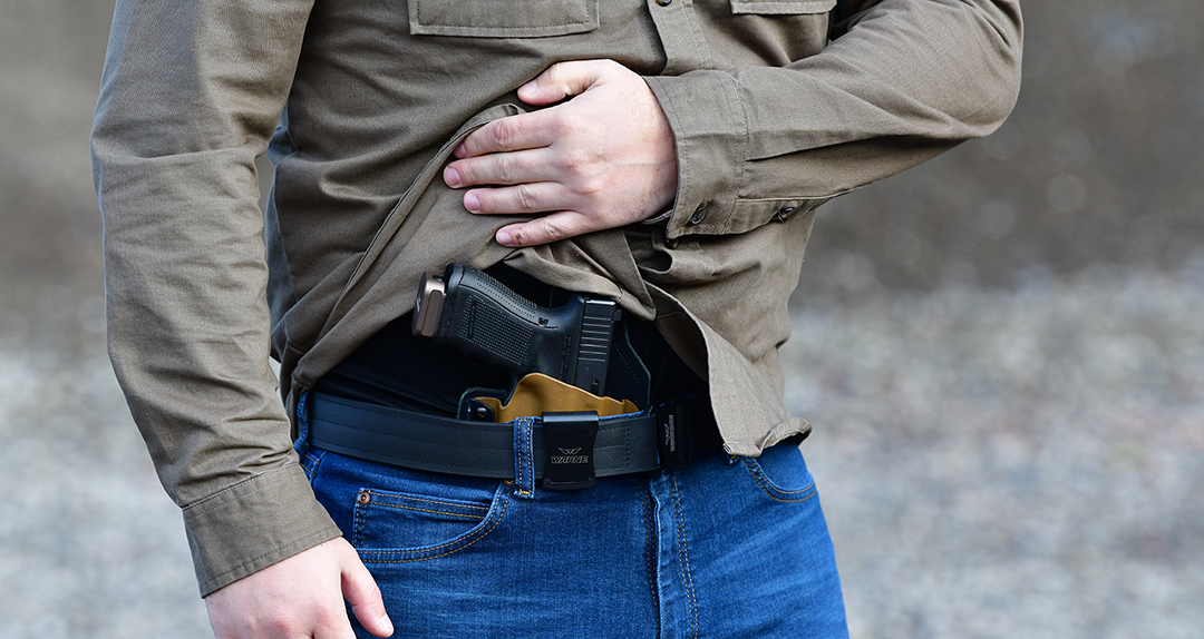 conceal carrying a Glock with zero capacity base pad